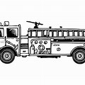 Big Fire Truck Coloring Pages