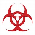 Bio Hazard with Blood PNG