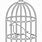 Bird Cage Coloring Page