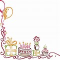 Birthday Border Background Design