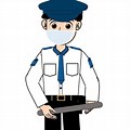 Black Security Guard Clip Art