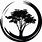 Black Tree Circle Logo