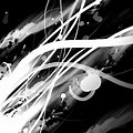 Black and White Abstract Desktop Wallpaper