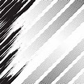 Black and White Abstract Vector