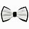 Black and White Bow Tie