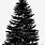 Black and White Pine Tree Drawing