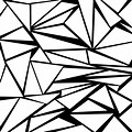 Black and White Shapes Background