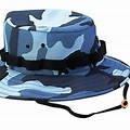 Blue Camo Safari Hat