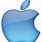 Blue Apple Icon