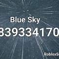 Blue Sky Picture Roblox Decal ID