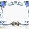 Blue Wedding Borders Clip Art