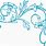 Blue Vine Clip Art