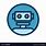 Bot Blue Icon