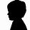 Boy Profile Silhouette