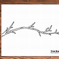 Branch Coloring Page for Kids