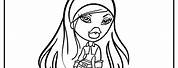 Bratz Coloring Pages Curly Hair