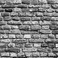 Brick Wall Background Black and White