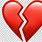 Broken Heart Emoji Copy