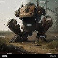 Broken Robot Concept Art