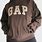 Brown Gap Hoodie