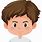 Brown Hair Boy Clip Art