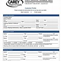 Customer Company Profile Form Template