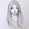 Cute Cartoon with Pencil Shading