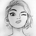 Cute Cartoon Face Quick Sketch