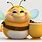 Cute Fat Bee