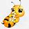 Cute Honey Bee Clip Art