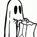 Cute Halloween Ghost Coloring Pages