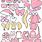 Cute Pink Paper Dolls