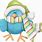 Cute Winter Bird Clip Art