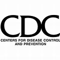 CDC Logo Red Black Design