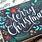 Calligraphy Christmas Card Ideas