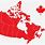 Canada Map Clip Art