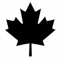 Canadian Maple Leaf Stencil