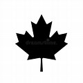 Canadian Flag with Black Maple Leaf