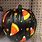 Candy Corn Painted Pumpkin