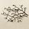 Cast Iron Bird Branch Wall Art