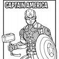 Captain America Coloring Pages Draw It Too