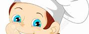 Cartoon Boy in Chef Hat Clip Art