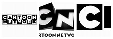 Cartoon Network Logo.png White Black