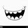 Cartoon Smile Outline