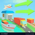 Cartoon Pictures for Logistics