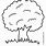 Cartoon Tree Coloring Page