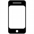 Cell Phone Icon with Transparent Background