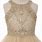 Champagne Flower Girl Dress