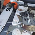 Chainsaw Bar Oil Hole