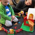 Child Playing with Toys Therapy